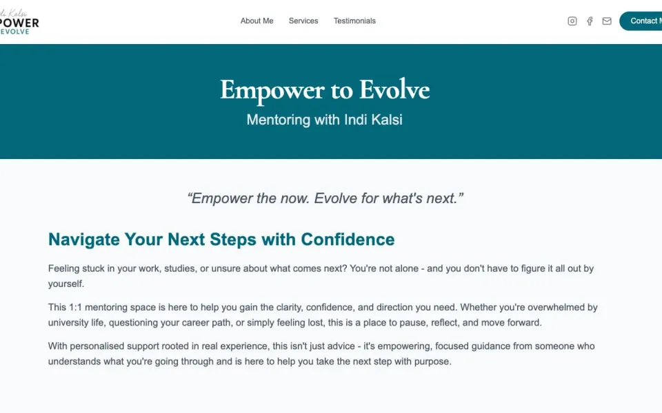 Empower to Evolve project preview